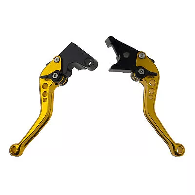 Hand Gold For Yamaha YZF R6 99-04 R1 R6s CNC Shorty Brake Clutch Levers Finger • $34.74