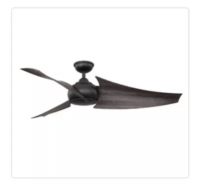 Home Decorators Collection Gainsley 60 In. Matte Black Ceiling Fan • $95