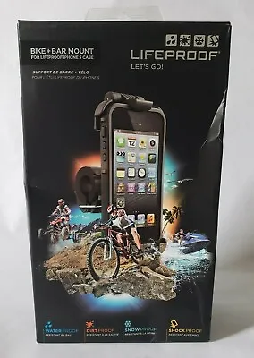 Lifeproof Bike & Bar Mount For IPhone 5 Case Motorbikes Jet Skis Strollers • $19.99