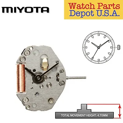 Original Miyota 2035 Japan Quartz Movement 3 Hands - NEW! • $12.95