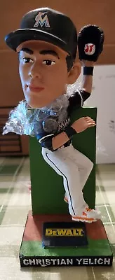 Christian Yelich Miami Marlins Dewalt Bobblehead In Original Box • $19.99