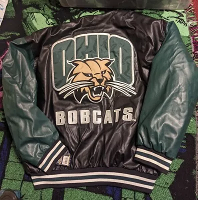 NWT Vintage Ohio University OU Bobcats Steve & Barrys Jacket Mens XL • $99.88