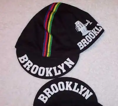 $20.99 • Buy Brooklyn Cycling Team Cap Classic Hat Black Pink Green Red White Blue FREE SHIP
