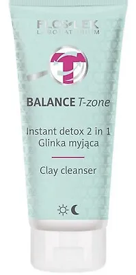 FLOSLEK BALANCE T-zone INSTANT DETOX 2IN1 CLAY CLEANSER • £20