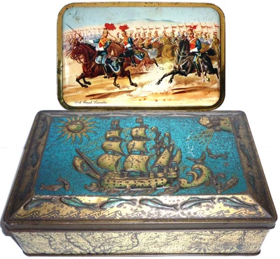 £8.99 • Buy Walter’s Palm Toffee & Mackintosh’s Sailing Ship Tins