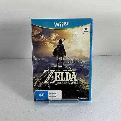 Nintendo Wii U Game The Legend Of Zelda Breath Of The Wild • $59.99