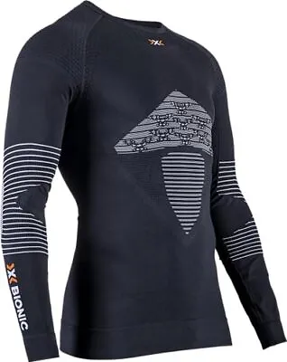 X-Bionic Energizer 4.0 Shirt Round Neck Long Sleeves Men Baselayer Functional Sp • £44.55