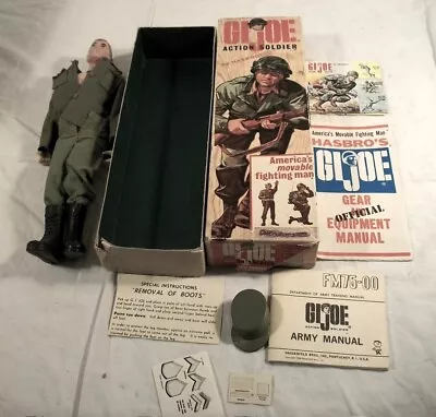 Vintage GI Joe Action Soldier In Original Box Hasbro #7500 1964 • $77