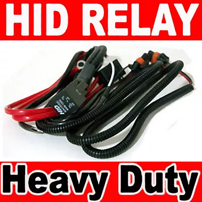Xenon Conversion Kit HID Relay Harness Wire Wiring Upgrade Pack For H7 • $6.45