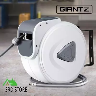 Giantz Air Hose Reel 10m Retractable Rewind Swivel Wall Mount Compressor Garage • $64.96