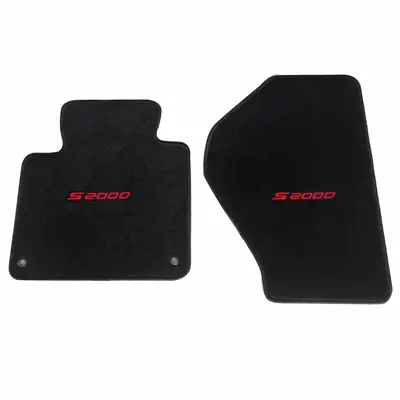 Fits 00-09 Honda S2000 Coupe Black Nylon Floor Mats Carpets Non Slip W/ Emblems • $55.99