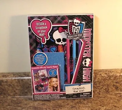 Monster High Scrapbook Your Wall Art Activity Set NEW • $9.95