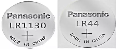 PANASONIC AG13 LR44 A76 G13A / AG10 1130   Alkaline 1.5v 0% Mercury Coin Battery • $2.99