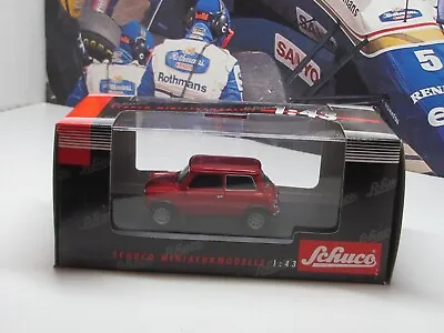 Schuco Models - Rover Mini Cooper - Red - 1/43 Scale Model Car - 02441 • $43.15