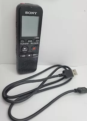 Sony Digital Voice Recorder ICD-PX312 Micro SD MP3 Storage Black- Tested & Works • $21.95
