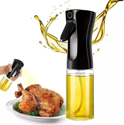 2Pcs Olive Oil Spray Bottle Oil Dispenser BBQ Sprayer Mister For Air Fryer Salad • £8.28