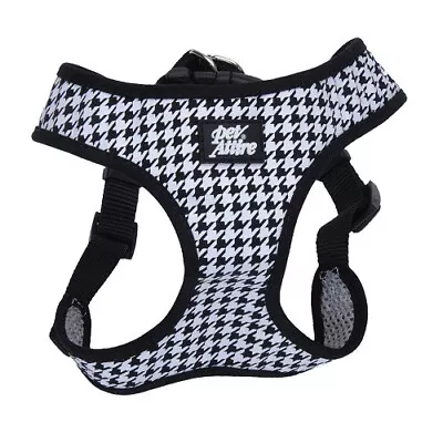 Coastal Pet Ribbon Designer Wrap Adjustable Dog Harness   Houndstooth • $20.95