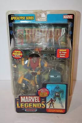 ToyBiz Bishop Apocalypse BAF 2005 Marvel Legends 2005 SEALED X-Men Action Figure • $39.95