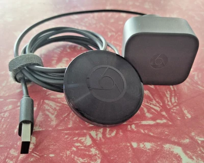 $60 • Buy Google Chromecast Audio (Black) Media Streamer RUX - J42