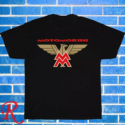 New Shirt Moto Morini Motorcycle Logo Black/Grey Size S-3XL Unisex T-Shirt • $19.50