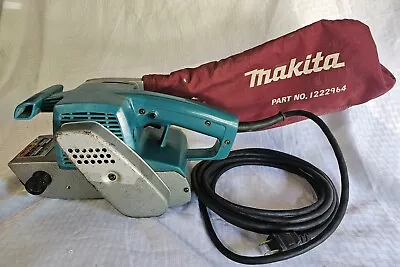 MAKITA Tools 3  X 21  Belt Sander 115V 7.8A Model 9900B W/Dust Bag • $78