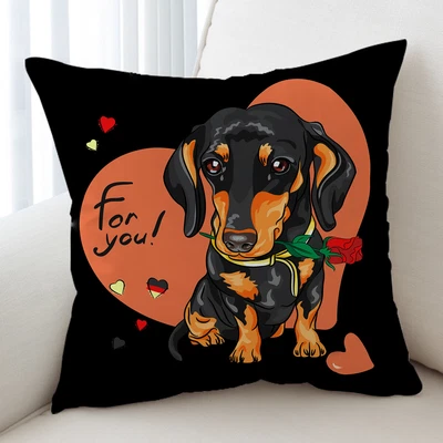 £12.56 • Buy Loving Dachshund Dog Cushion