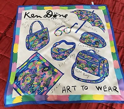 Ken Done Art To Wear  Scarf • £40