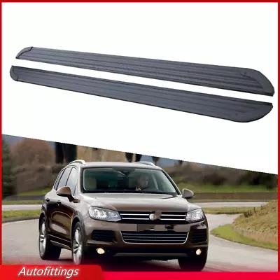 Running Boards Side Steps Nerf Bars Pedal Fits For VW Touareg 2011-2018 • $274.55