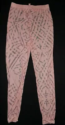 Sheer Leggings/Lounge Pants- Baby Pink- Size M • $25.99