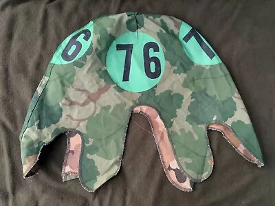US Vietnam Era M1 Steel Pot Mitchell Camo Cover Training Numbered Army Helmet • $29.99