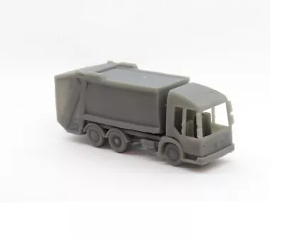 N Gauge 1:148 BCC A3D147 Modern Refuse Truck Bin Lorry  (UNPAINTED) • £12.95