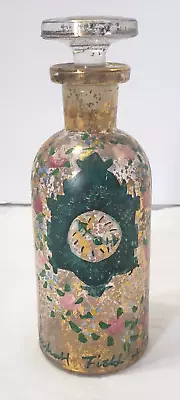 Vintage Marshall Fields Painted Perfume Bottle -Essence Soleil- EMPTY 4oz Bottle • $29.99