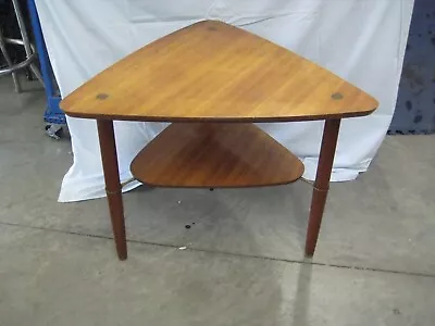 Mid Century Buch  Signed Guitar Pick Side Table Made In Denmark • $1295