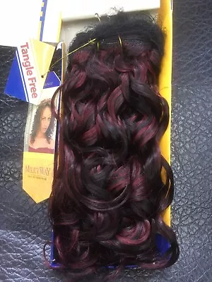 MILKYWAY Human Hair Italian Perm Wave 12” Color P1B/530 • £24.99
