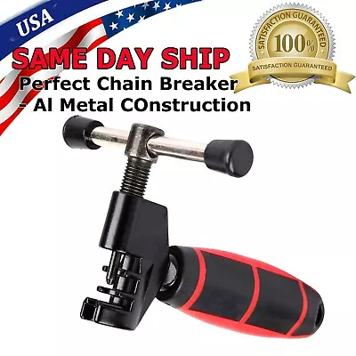 Bicycle Chain Splitter Breaker Mountain Bike Rivet Link Pin Remover Repair Tool • $6.99