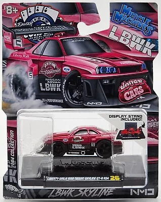 Muscle Machines 2023 Super Convention '99 Liberty Walk Nissan Skyline Gt-r R34! • $14.98