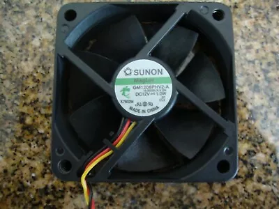 Original Part GM1206PHV2-A Harvested Parts - Mitsubishi TV DMD Fan DC 12 V=1.0W • $15