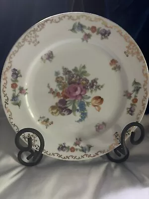 Rare Noritake China Made In Occupied Japan Floral Bouquet  4 Luncheon Plates • $15