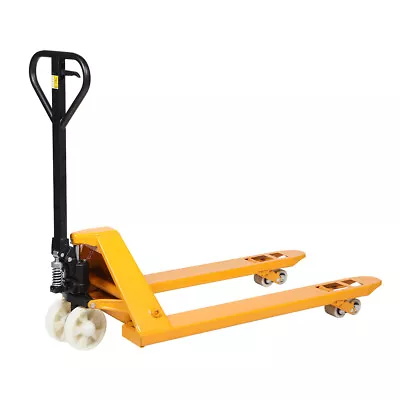 27  W X 48  L 6600 LBS Capacity Manual Pallet Jack/Lifting Trucks/Handling Forks • $539