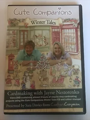 Crafters Companion JAYNE NESTORENKO Cute Companions Card Making DVD Winter Tales • £2.99