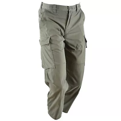 Genuine Austrian Army Pants Rip Stop OD Military Combat Field Trousers Olive BDU • $31.48