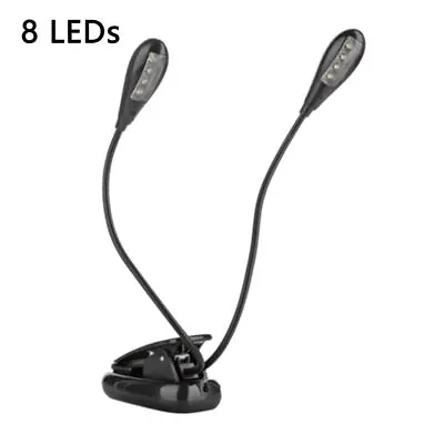 With Clip Music Score Light Reading Lights Music Stand Light 2/4/8 LEDs Light • $10.79