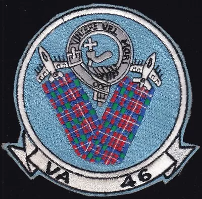 USN VA-46 Attack Squadron 46 Patch Q-1  • $15