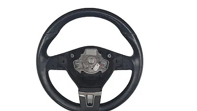 2015 Volkswagen Passat SEL Leather Steering Wheel Black 561419091G 561419091GE74 • $44.99