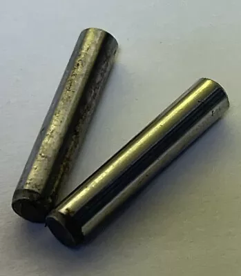 Dowel Pins 3/16  Diameter X 1  Alloy Steel Qty.2 (23MY71) • $9.95