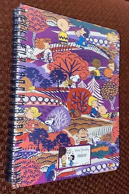 Vera Bradley Mini Notebook With Pocket Fall For Peanuts Snoopy NWT • $21.99