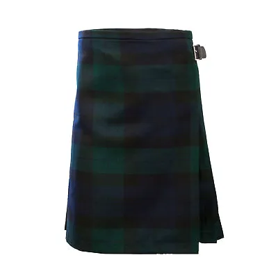 Mens Black Watch Tartan Lightweight 5 Yard Kilt Sizes 30 - 44 • £32.99