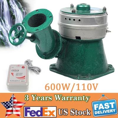 $263 • Buy Water Turbine Generator Kit 600W 110V Mini Hydro Power Plant Electric Station