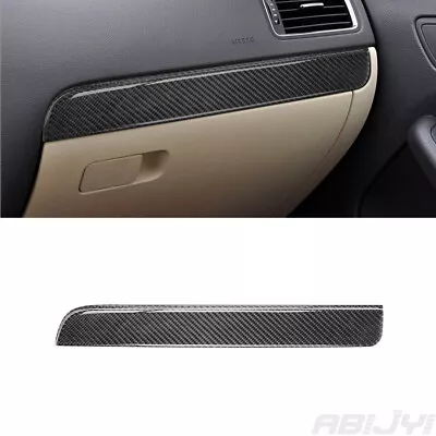 For Volkswagen Jetta Sedan Carbon Fiber Interior Passenger Dashboard Cover Trim • $22.68