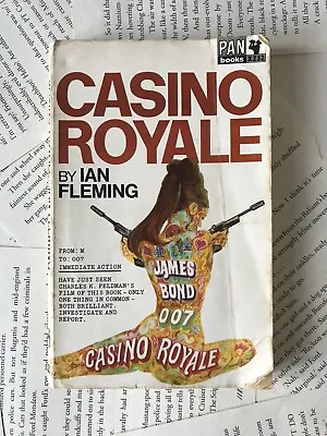 £8 • Buy Casino Royale 007 James Bond Paperback PAN Books Ian Fleming